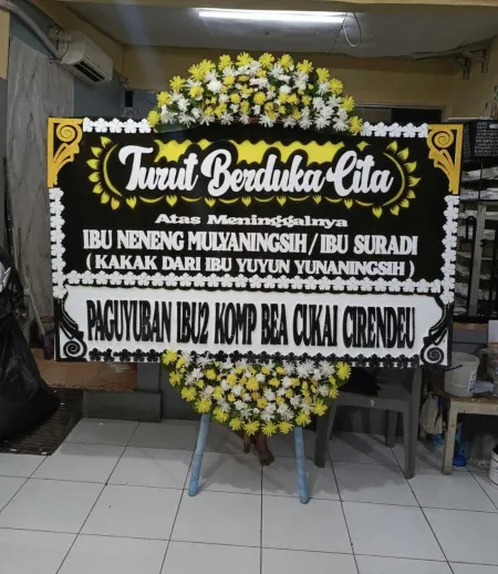 Papan Bunga Duka Lembata